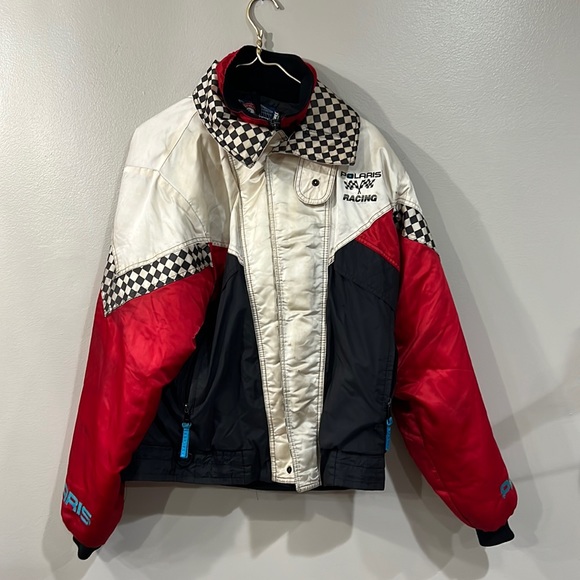 Vintage Polaris racing coats  size med and large - Picture 1 of 4